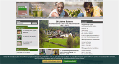 Desktop Screenshot of fachschule-salern.it